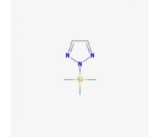 2-(Trimethylsilyl)-1,2,3-triazole (CAS 13518-80-4) - chemical structure image