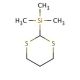 2-(Trimethylsilyl)-1,3-dithiane (CAS 13411-42-2) - chemical structure image