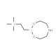 2-Trimethylsilyl-1-ethylboronic acid diethanolamine ester (CAS 501014-43-3) - chemical structure image