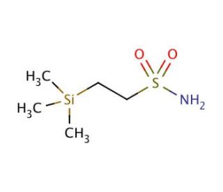 2-(Trimethylsilyl)ethanesulfonamide (CAS 125486-96-6) - chemical structure image
