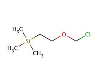 2-(Trimethylsilyl)ethoxymethyl chloride (CAS 76513-69-4) - chemical structure image