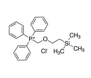 2-(Trimethylsilyl)ethoxymethyl-triphenylphosphonium chloride (CAS 82495-75-8) - chemical structure image