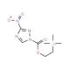 2-(Trimethylsilyl)ethyl 3-Nitro-1H-1,2,4-triazole-1-carboxylate (CAS 1001067-09-9) - chemical structure image