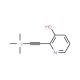 2-((Trimethylsilyl)ethynyl)pyridin-3-ol (CAS 556832-92-9) - chemical structure image