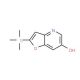 2-(Trimethylsilyl)furo[3,2-b]pyridin-6-ol (CAS 1186310-90-6) - chemical structure image
