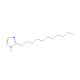 Struttura molecolare di 2-Undecylimidazole, Numero CAS: 16731-68-3 2-Undecylimidazole (CAS 16731-68-3) - chemical structure image