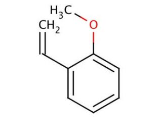2-Vinylanisole (CAS 612-15-7) - chemical structure image