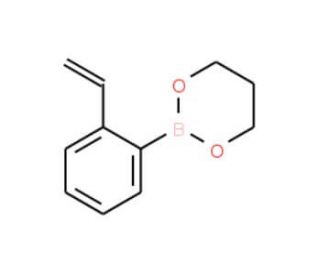 2-Vinylbenzeneboronic acid, propanediol cyclic ester (CAS 850567-61-2) - chemical structure image