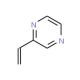2-Vinylpyrazine (CAS 4177-16-6) - chemical structure image