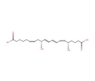 20-COOH-LTB4 (CAS 80434-82-8) - chemical structure image