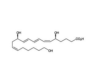 20-OH-LTB4 (CAS 79516-82-8) - chemical structure image