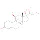 20β-Dihydrocortisol (CAS 116-58-5) - chemical structure image