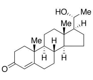 20&beta;-Dihydroprogesterone (CAS 145-15-3) - chemical structure image