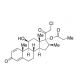 21-Chloro-16β-methyl-17-(1-oxopropoxy)pregna-1,4-diene-3,20-dione (CAS 95796-50-2) - chemical structure image