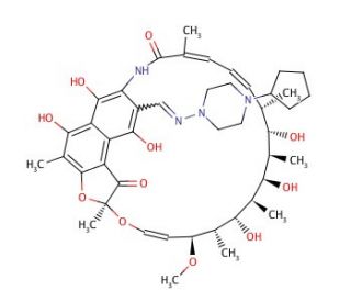 25-Desacetyl Rifapentin (CAS 79039-56-8) - chemical structure image