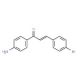 (2E)-1-(4-Aminophenyl)-3-(4-bromophenyl)-prop-2-en-1-one - chemical structure image