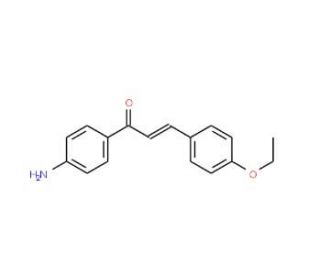 (2E)-1-(4-Aminophenyl)-3-(4-ethoxyphenyl)prop-2-en-1-one - chemical structure image