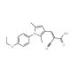 (2E)-2-cyano-3-[1-(4-ethoxyphenyl)-2,5-dimethyl-1H-pyrrol-3-yl]acrylic acid - chemical structure image