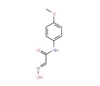 (2E)-2-(hydroxyimino)-N-(4-methoxyphenyl)acetamide - chemical structure image