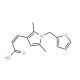 (2E)-3-[1-(2-furylmethyl)-2,5-dimethyl-1H-pyrrol-3-yl]acrylic acid - chemical structure image