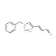 (2E)-3-(1-benzyl-1H-1,2,3-triazol-4-yl)acrylaldehyde (CAS 13482-78-5) - chemical structure image