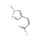 (2E)-3-(1-Methyl-1H-pyrazol-4-yl)acryloyl chloride - chemical structure image