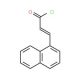 (2E)-3-(1-naphthyl)acryloyl chloride - chemical structure image