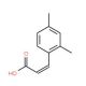 (2E)-3-(2,4-dimethylphenyl)acrylic acid (CAS 1685-80-9) - chemical structure image