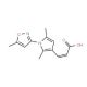 (2E)-3-[2,5-dimethyl-1-(5-methylisoxazol-3-yl)-1H-pyrrol-3-yl]acrylic acid - chemical structure image