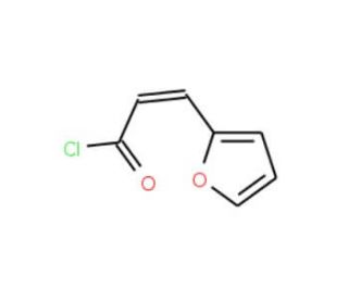 (2E)-3-(2-furyl)acryloyl chloride (CAS 63485-67-6) - chemical structure image
