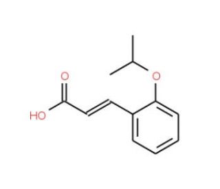 (2E)-3-(2-Isopropoxyphenyl)acrylic acid - chemical structure image