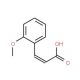 trans-2-Methoxycinnamic Acid (CAS 1011-54-7) - chemical structure image