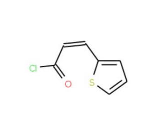 (2E)-3-(2-thienyl)acryloyl chloride - chemical structure image