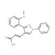 (2E)-3-[3-(2-methoxyphenyl)-1-phenyl-1H-pyrazol-4-yl]acrylic acid - chemical structure image