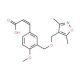 (2E)-3-(3-{[(3,5-Dimethylisoxazol-4-yl)methoxy]-methyl}-4-methoxyphenyl)acrylic acid - chemical structure image