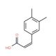 (2E)-3-(3,4-Dimethylphenyl)acrylic acid (CAS 147219-20-3) - chemical structure image