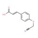 (2E)-3-[4-(cyanomethoxy)phenyl]acrylic acid - chemical structure image
