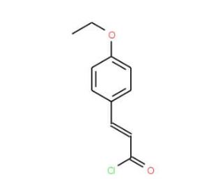 (2E)-3-(4-ethoxyphenyl)acryloyl chloride - chemical structure image