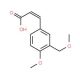 (2E)-3-[4-Methoxy-3-(methoxymethyl)phenyl]-acrylic acid - chemical structure image