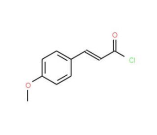 (2E)-3-(4-methoxyphenyl)acryloyl chloride - chemical structure image