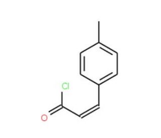 (2E)-3-(4-methylphenyl)acryloyl chloride - chemical structure image