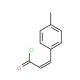(2E)-3-(4-methylphenyl)acryloyl chloride - chemical structure image