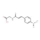 {[(2E)-3-(4-nitrophenyl)prop-2-enoyl]amino}acetic acid (CAS 150013-03-9) - chemical structure image