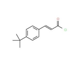 (2E)-3-(4-tert-butylphenyl)acryloyl chloride - chemical structure image