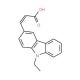 (2E)-3-(9-ethyl-9H-carbazol-3-yl)acrylic acid (CAS 24122-82-5) - chemical structure image