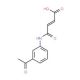 (2E)-4-[(3-Acetylphenyl)amino]-4-oxobut-2-enoic acid - chemical structure image