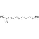 (2E,4E)-2,4-Decadienoic acid (CAS 30361-33-2) - chemical structure image