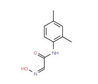 (2E)-N-(2,4-dimethylphenyl)-2-(hydroxyimino)acetamide (CAS 7343-12-6) - chemical structure image