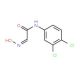 (2E)-N-(3,4-dichlorophenyl)-2-(hydroxyimino)acetamide (CAS 6662-53-9) - chemical structure image