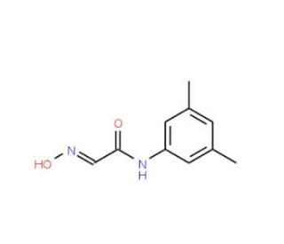 (2E)-N-(3,5-dimethylphenyl)-2-(hydroxyimino)acetamide (CAS 35162-44-8) - chemical structure image